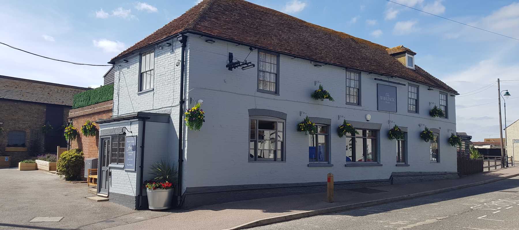 Out side view of the woolpack